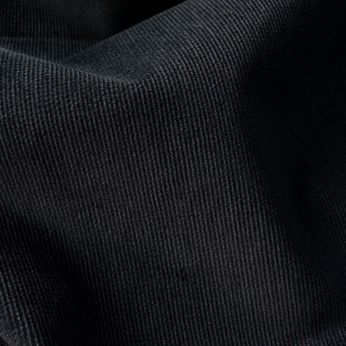 Stretch Pinwale Corduroy - Black