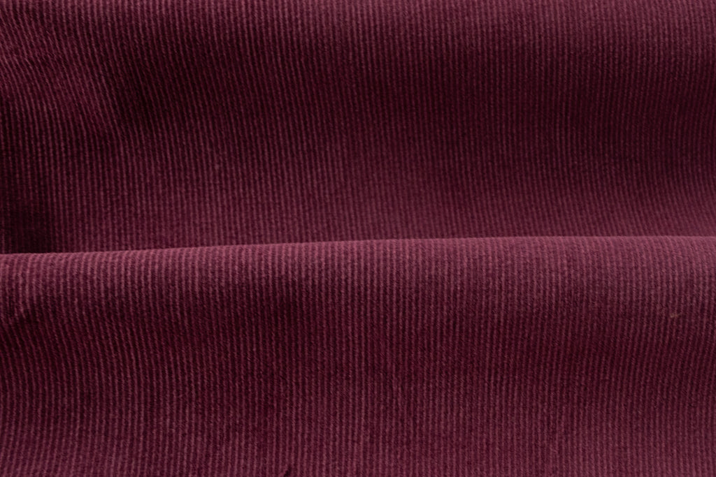 Stretch Pinwale Corduroy - Wine - MaaiDesign