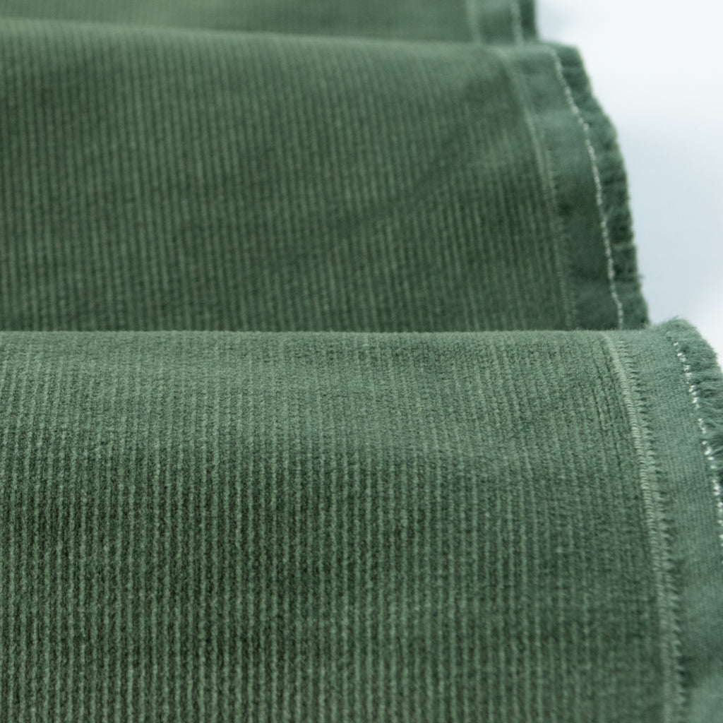 Stretch Pinwale Corduroy - Myrtle