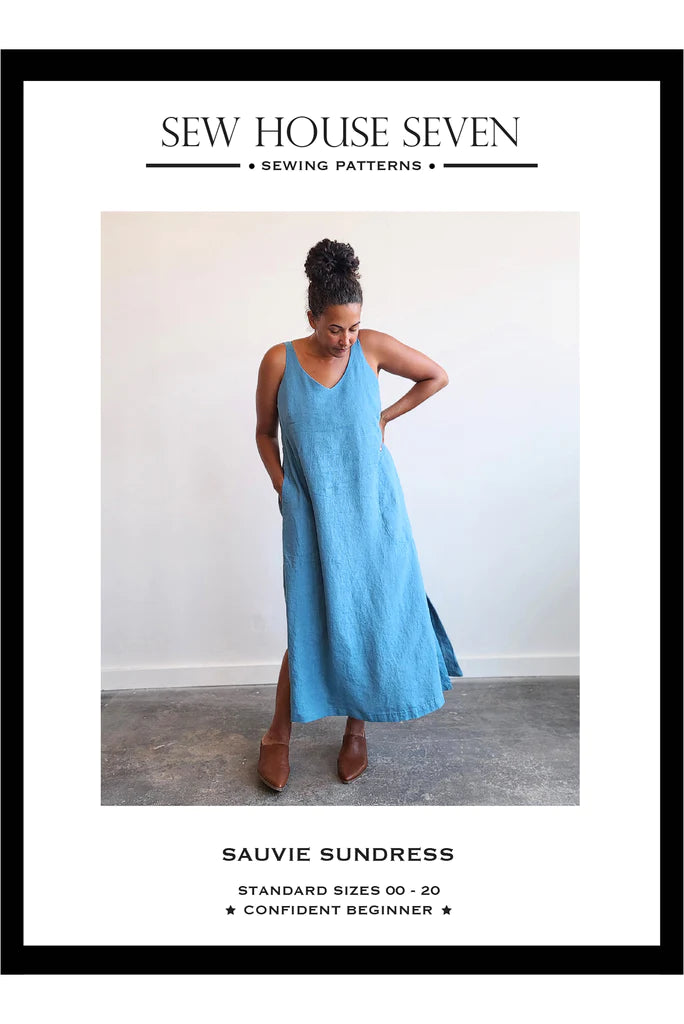 Sauvie Sun Dress - Sewing Pattern | Sew House 7