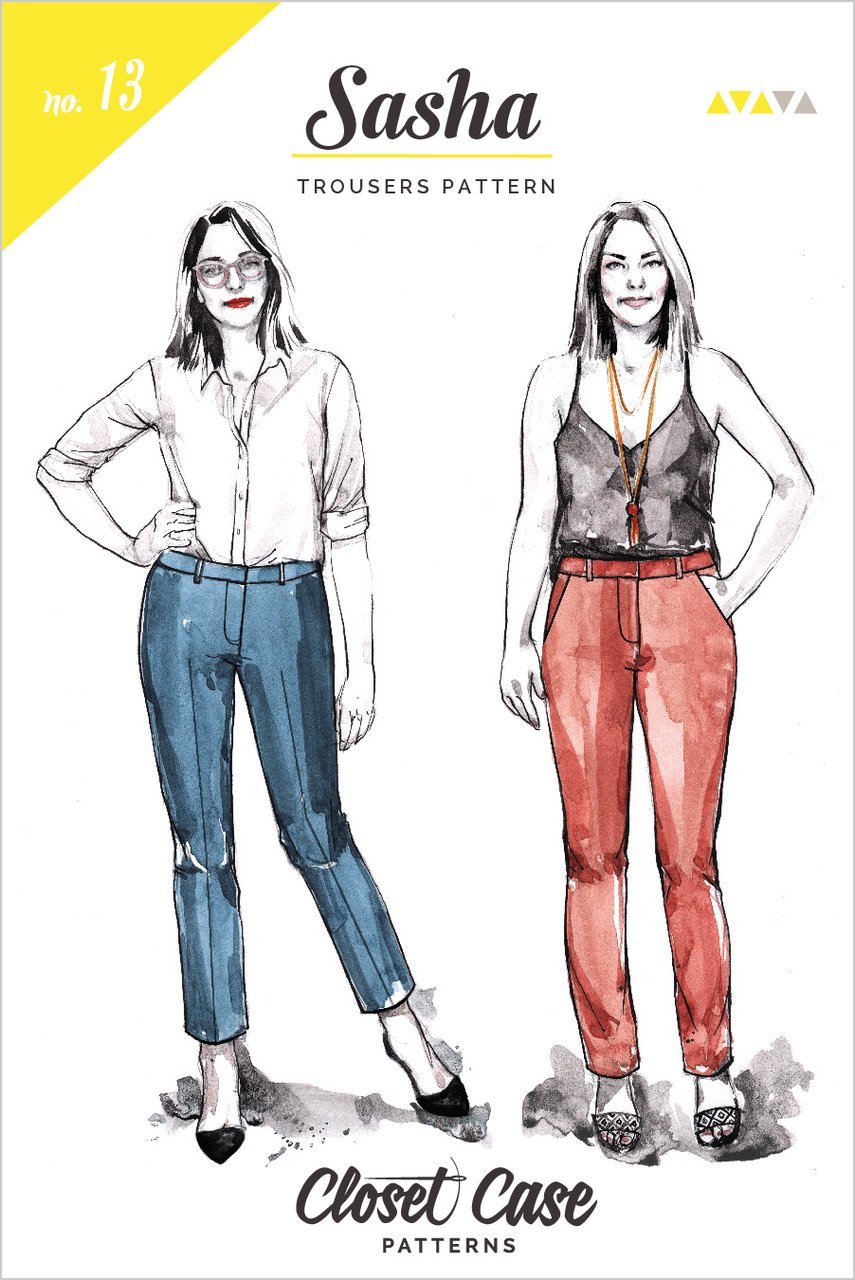 Closet Core Patterns | Sasha Trousers - MaaiDesign