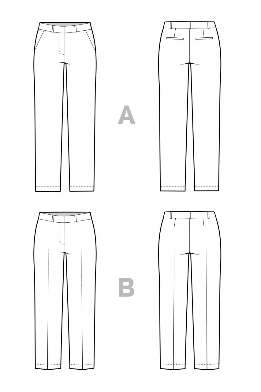Closet Core Patterns | Sasha Trousers - MaaiDesign