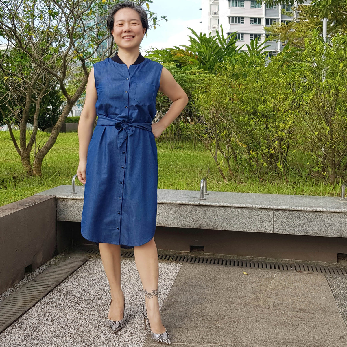 Savannah Shirt Dress | Wardrobe By Me - MaaiDesign