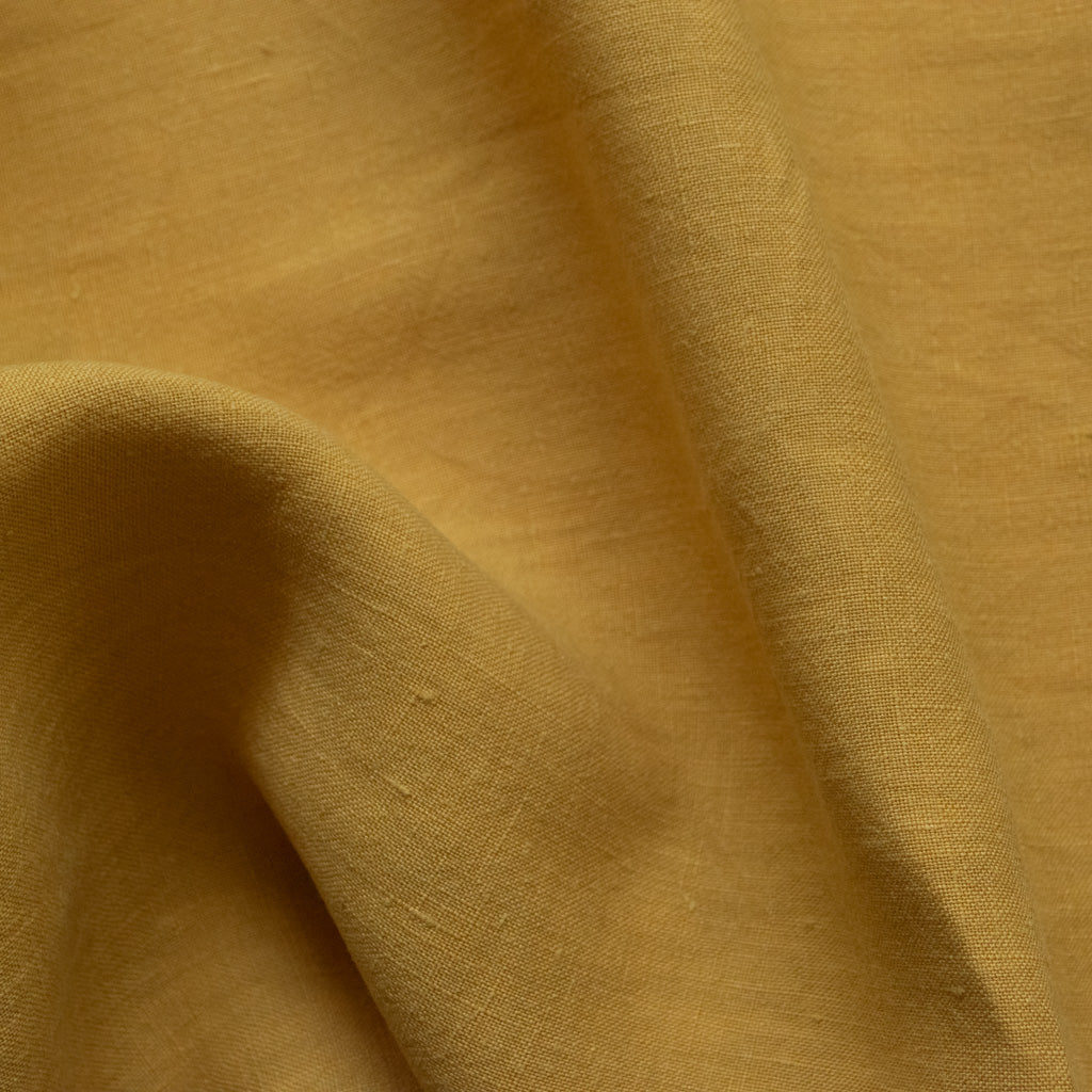 Washed Linen - Mustard - MaaiDesign