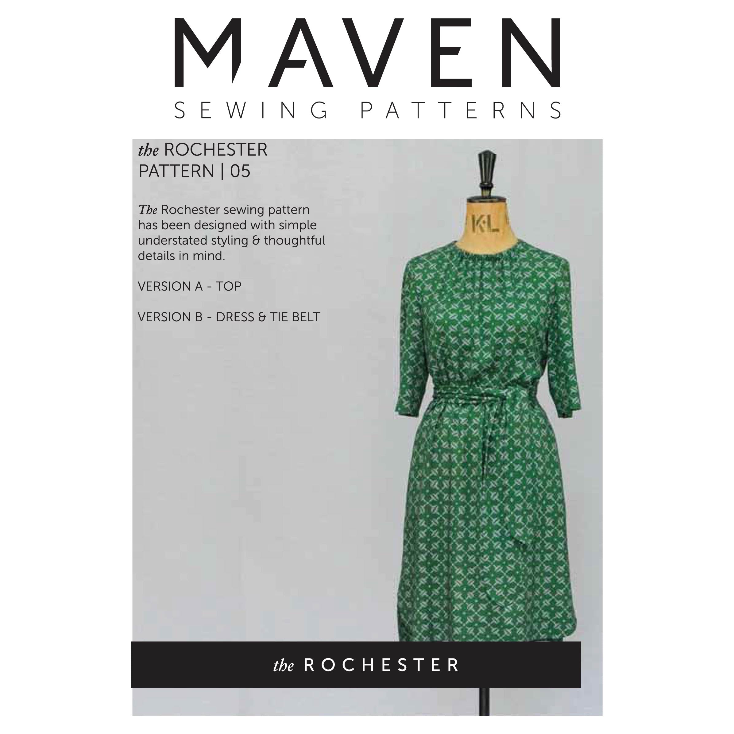 The Rochester - Sewing Pattern | Maven