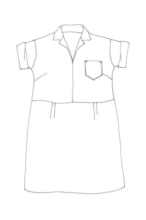 PDF Pattern - Factory Dress | Merchant & Mills