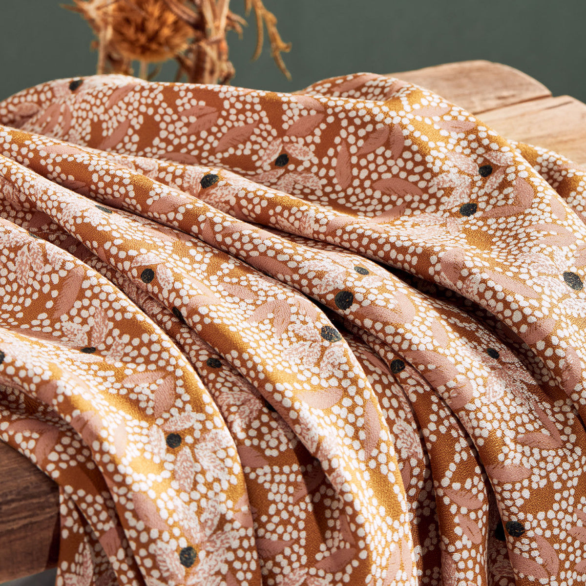 Atelier Brunette - Lucie Ochre - Viscose Crepe