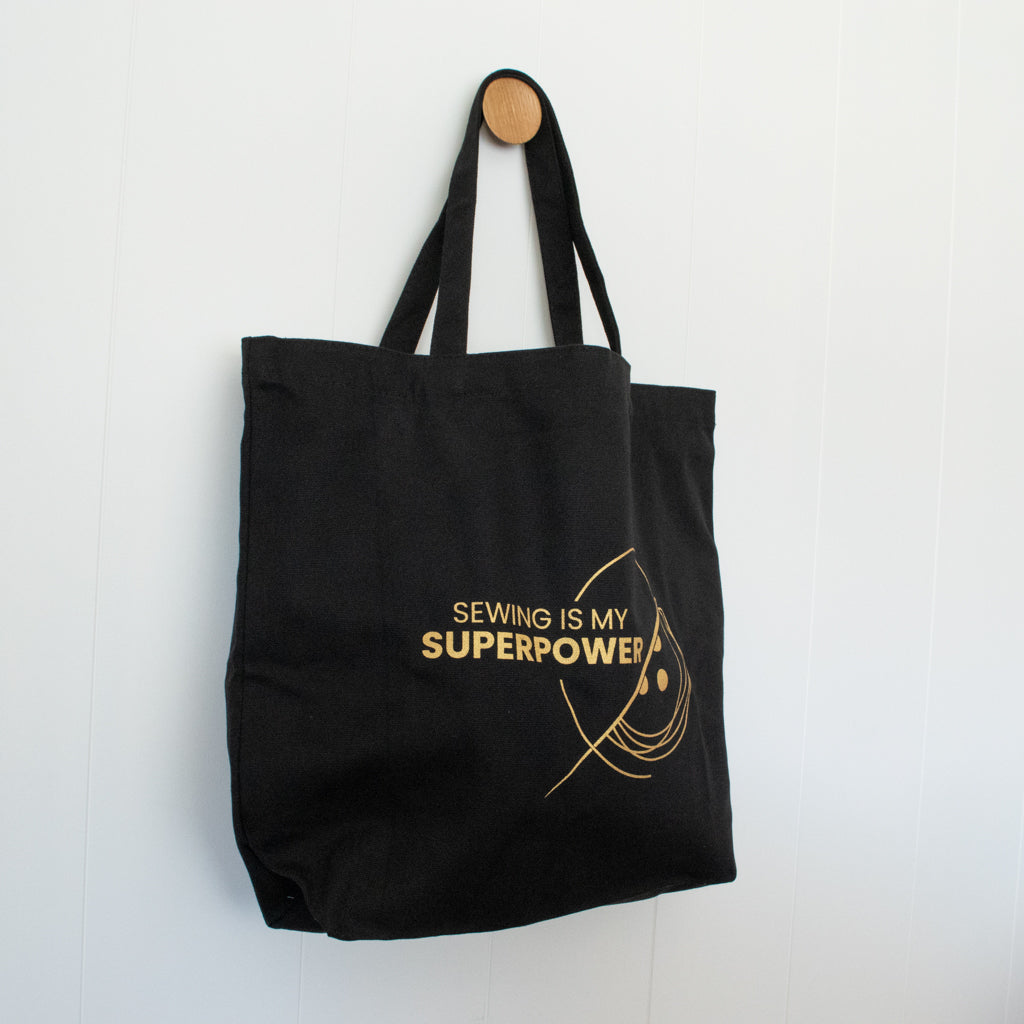 Tote Bag - Sewing is my Superpower - MaaiDesign