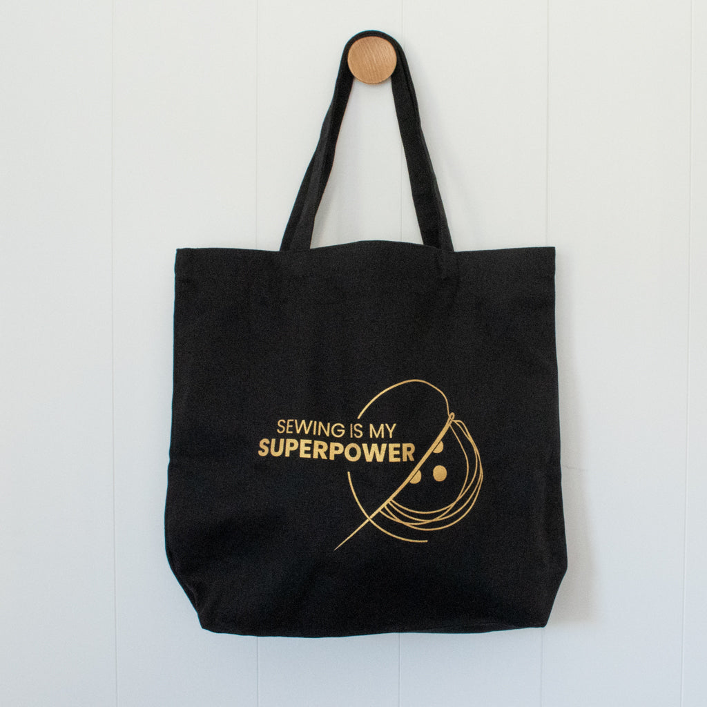 Tote Bag - Sewing is my Superpower - MaaiDesign