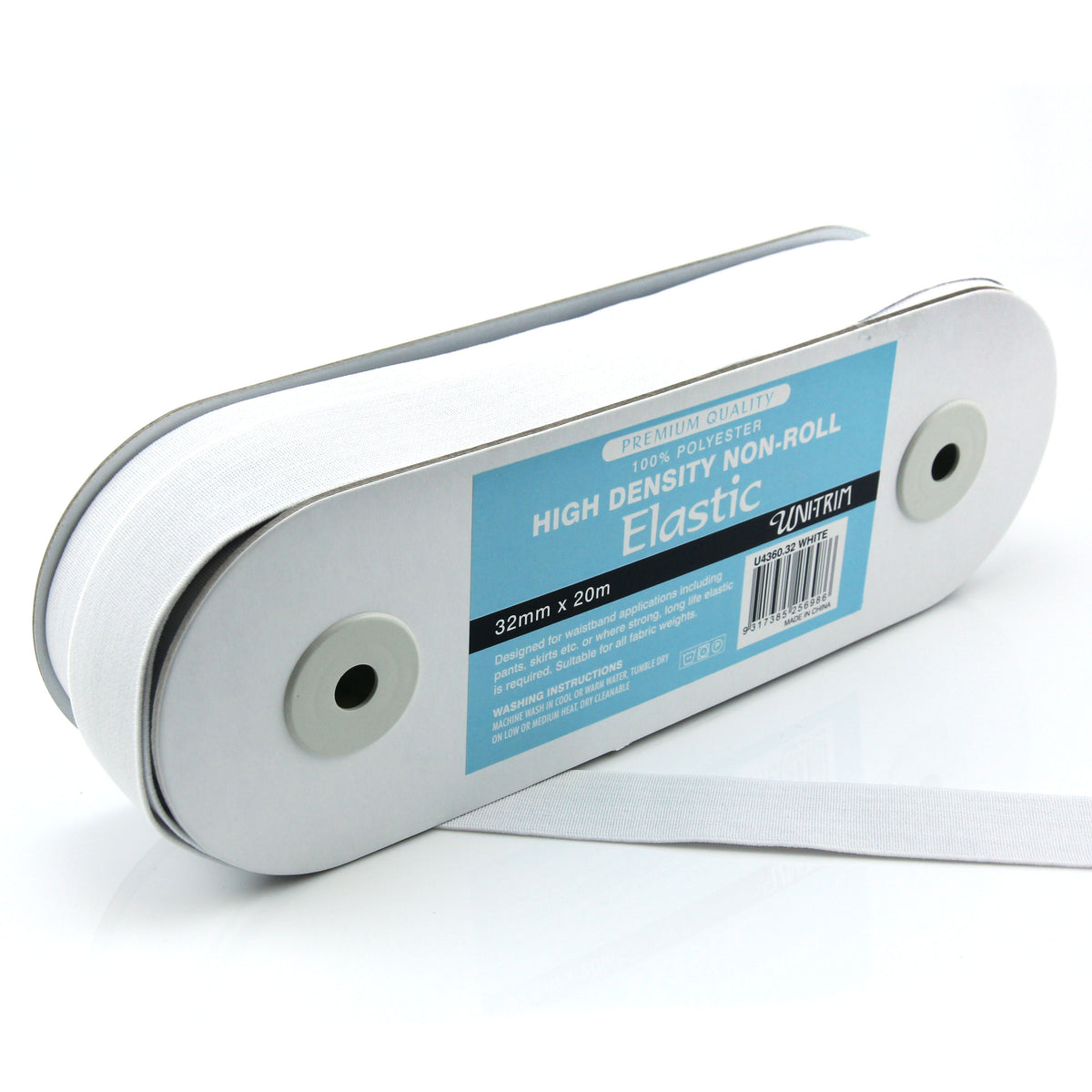 High Density - Non Roll Elastic - 32mm - MaaiDesign