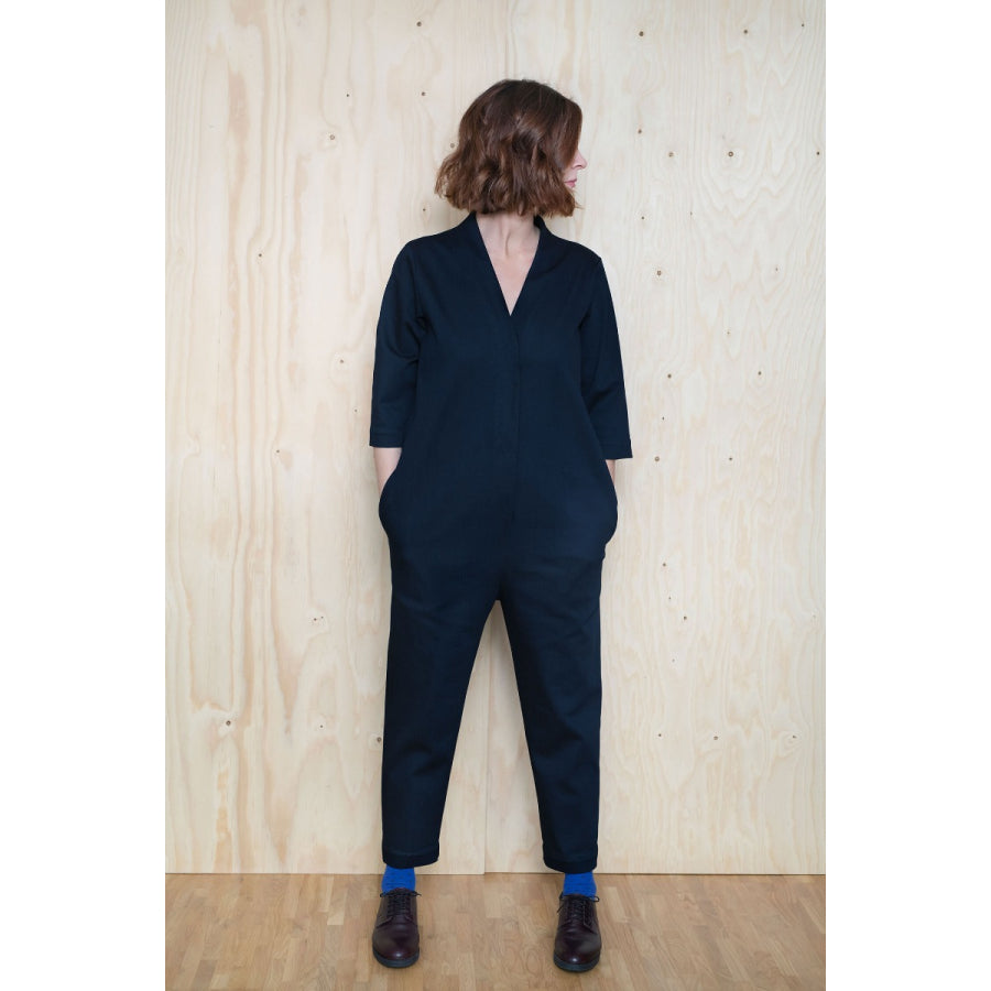V-Neck Jumpsuit - The Assembly Line - MaaiDesign