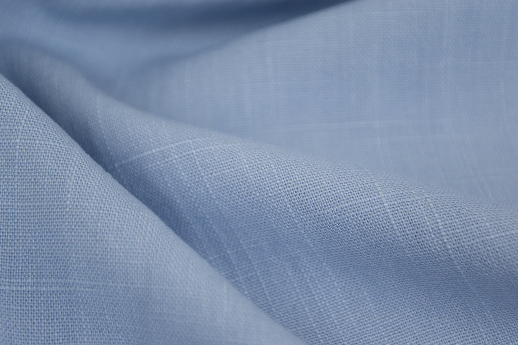 Viscose Linen Noil - Powder Blue