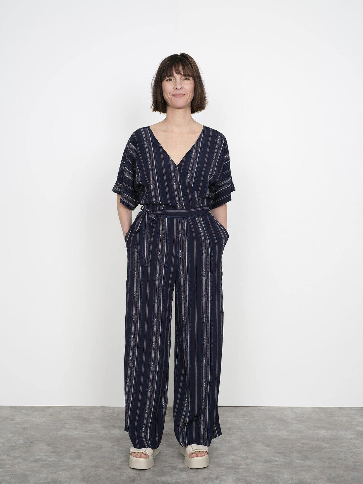 Wide Leg Jumpsuit - The Assembly Line - MaaiDesign