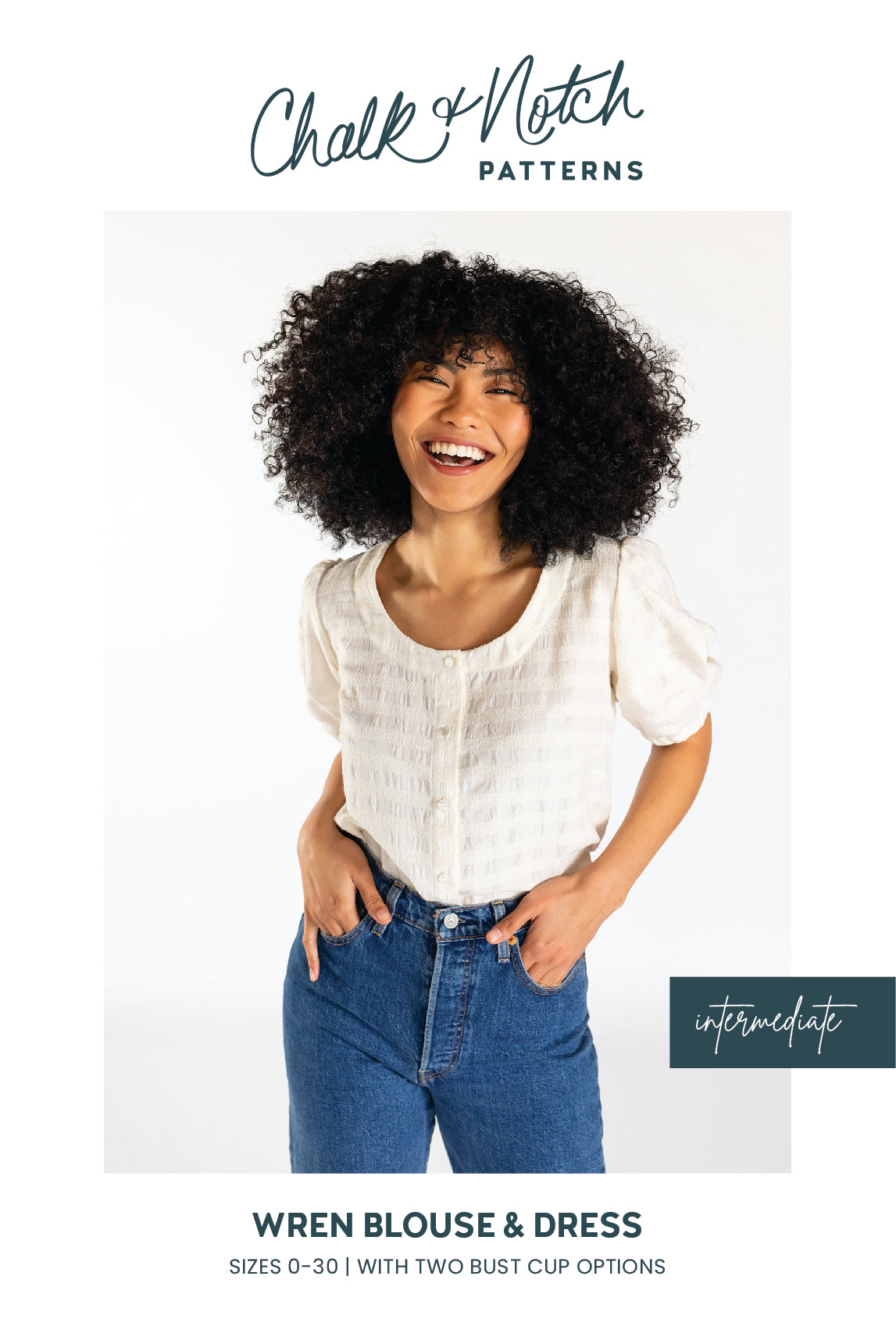 Wren Dress and Top - Sewing Pattern | Chalk and Notch Patterns