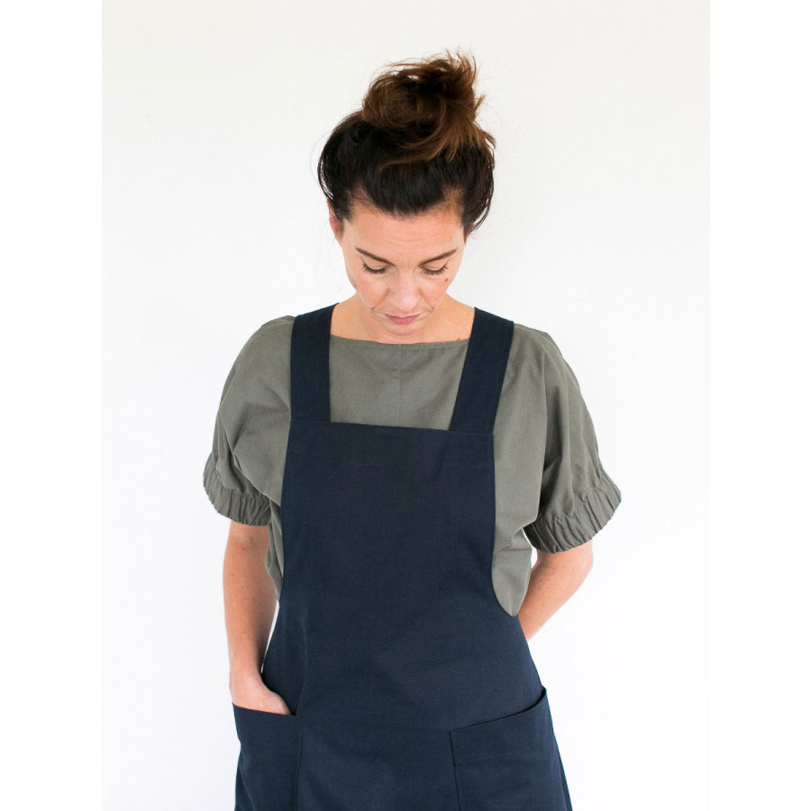 Apron Dress - Sewing Pattern | The Assembly Line