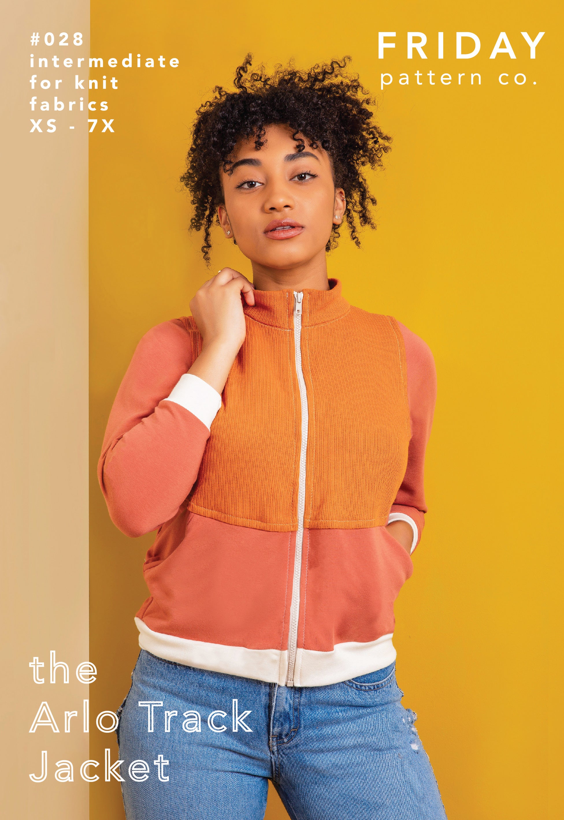 Arlo Track Jacket Pattern - Friday Pattern Company - MaaiDesign