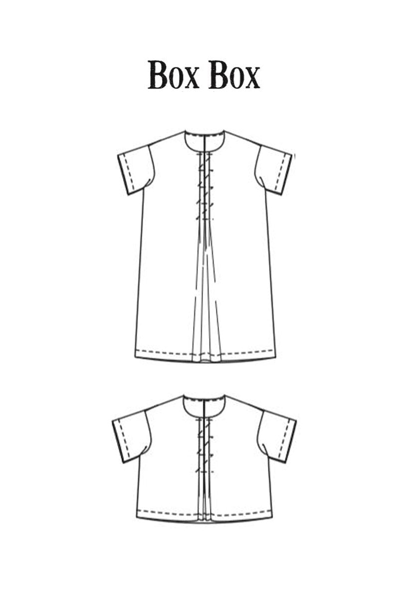 PDF Pattern - Box Box Dress | Merchant & Mills