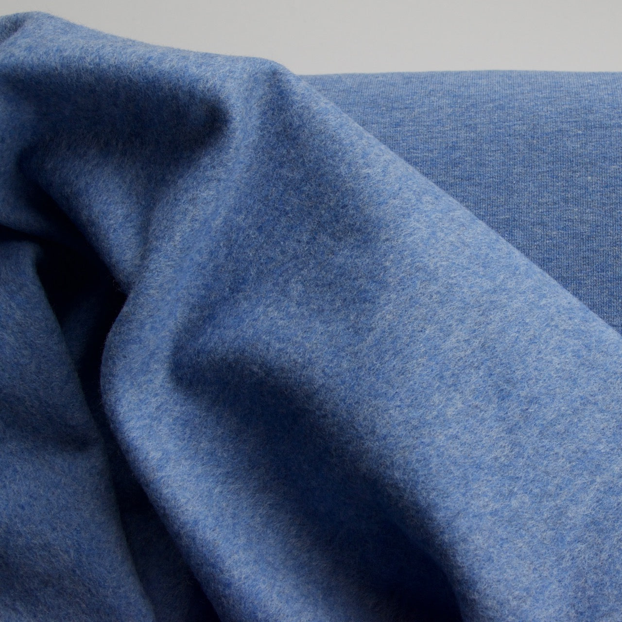 Brushed Sweater Knit - Cornflower Blue Marle - MaaiDesign