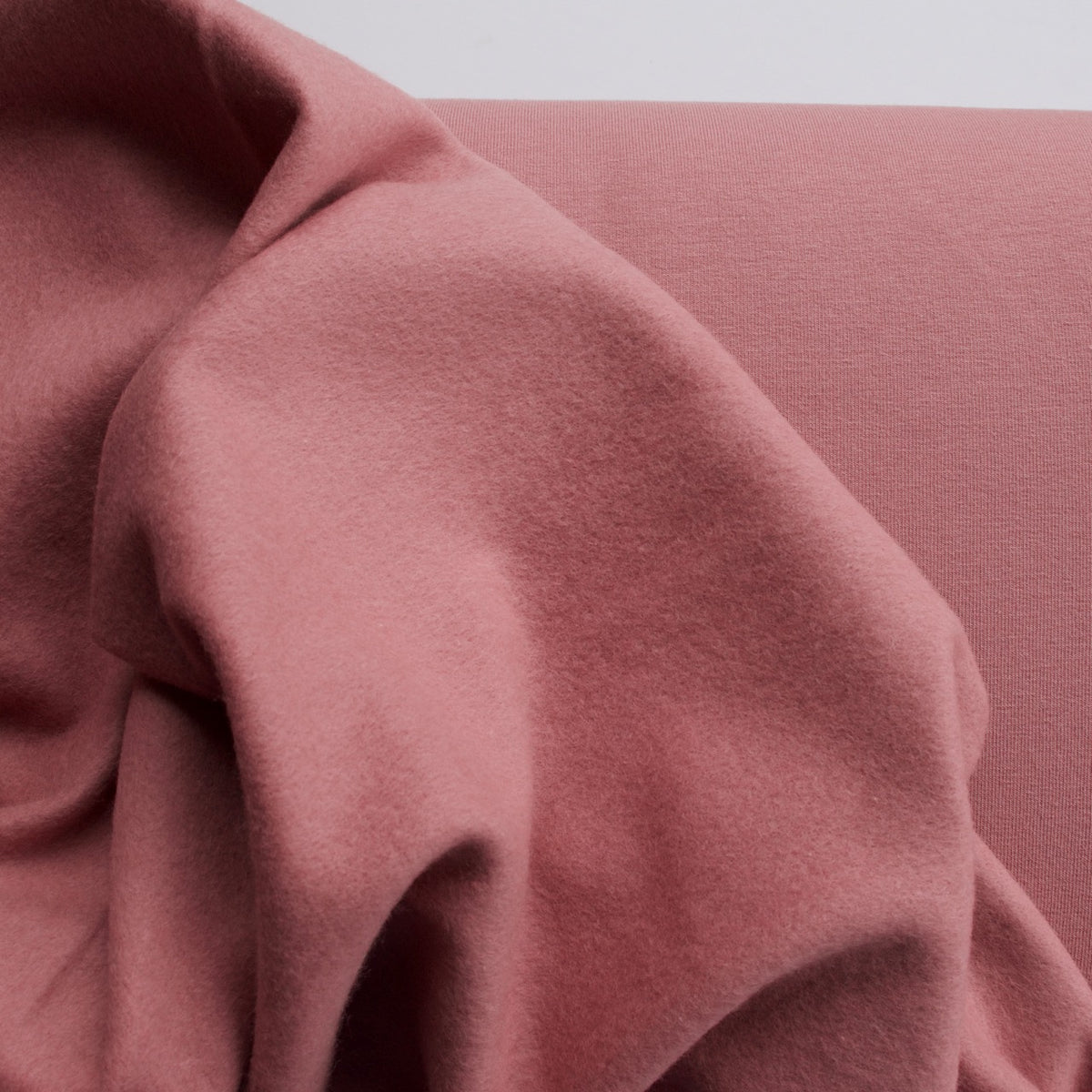 Brushed Sweater Knit - Old Rose Pink - MaaiDesign