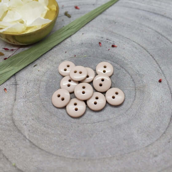 Atelier Brunette - Classic Shine Buttons - Blush - 10mm - MaaiDesign