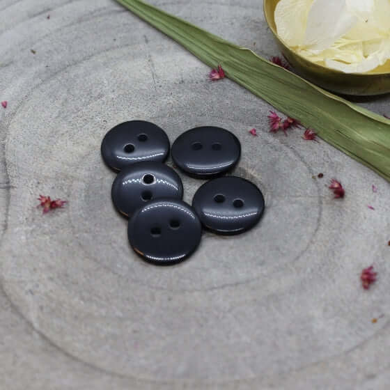 Atelier Brunette - Classic Shine Buttons - Night - 10mm - MaaiDesign