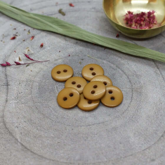 Atelier Brunette - Classic Shine Buttons - Ochre