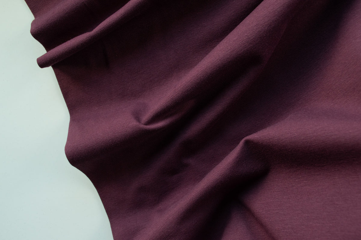 Cotton Jersey - Bordeaux - MaaiDesign