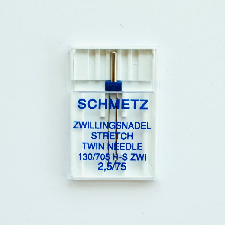 2.5mm Twin Machine Needle for Stretch - Schmetz - MaaiDesign