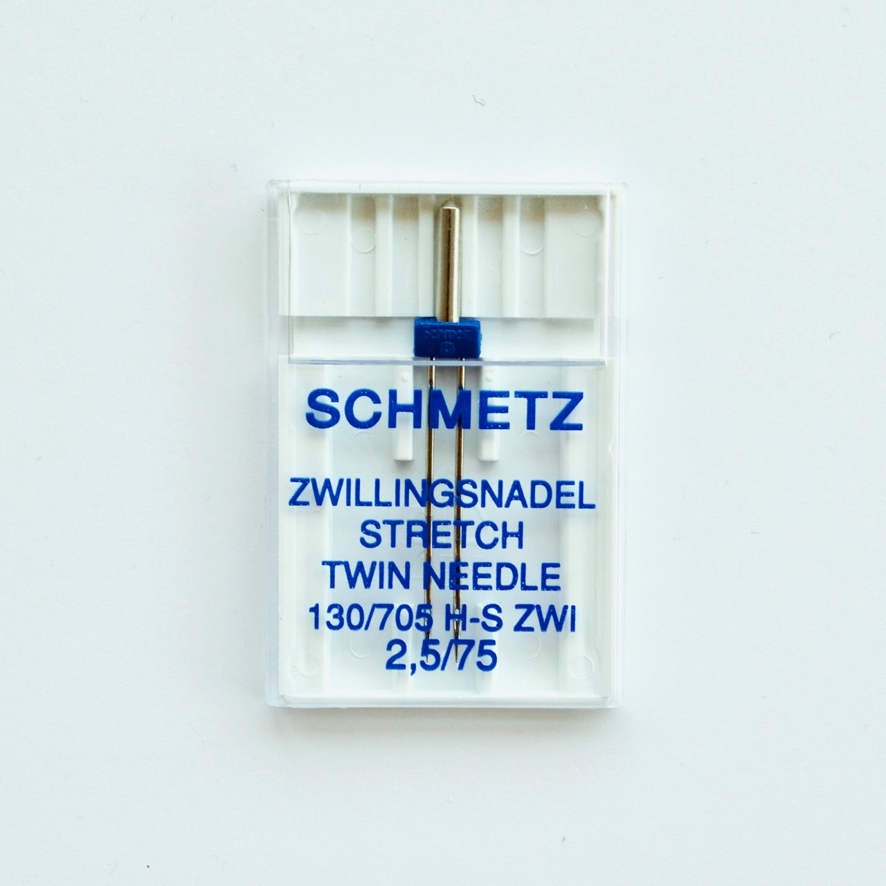 2.5mm Twin Machine Needle for Stretch - Schmetz