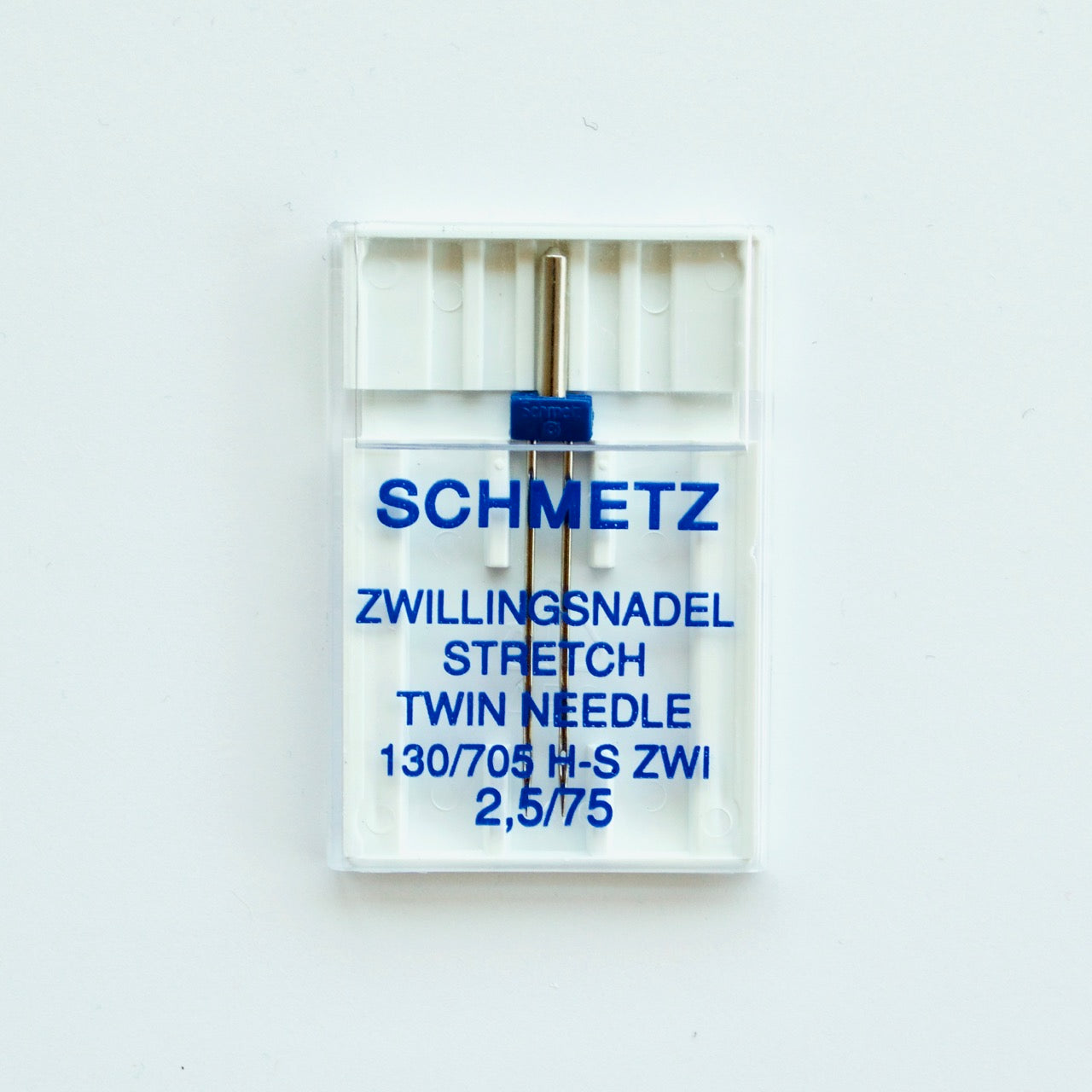 2.5mm Twin Machine Needle for Stretch - Schmetz - MaaiDesign