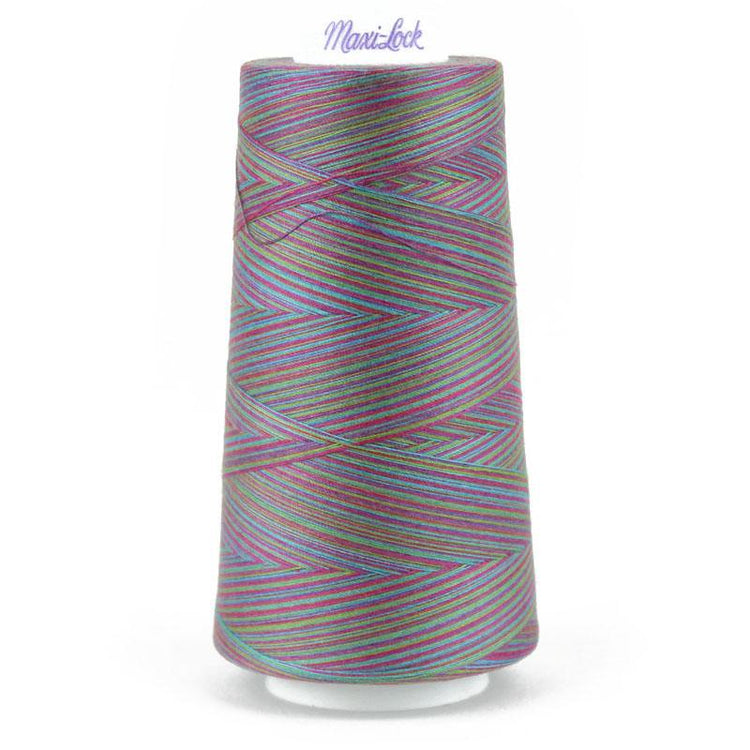 Maxi-Lock - Overlocker Thread - Swirls - Tie Dye Punch - MaaiDesign