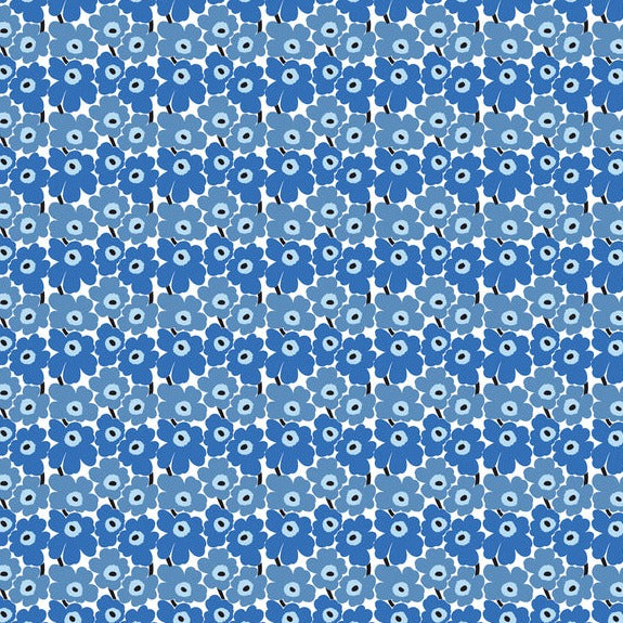 Marimekko - Mini Unikko - Cotton - blue