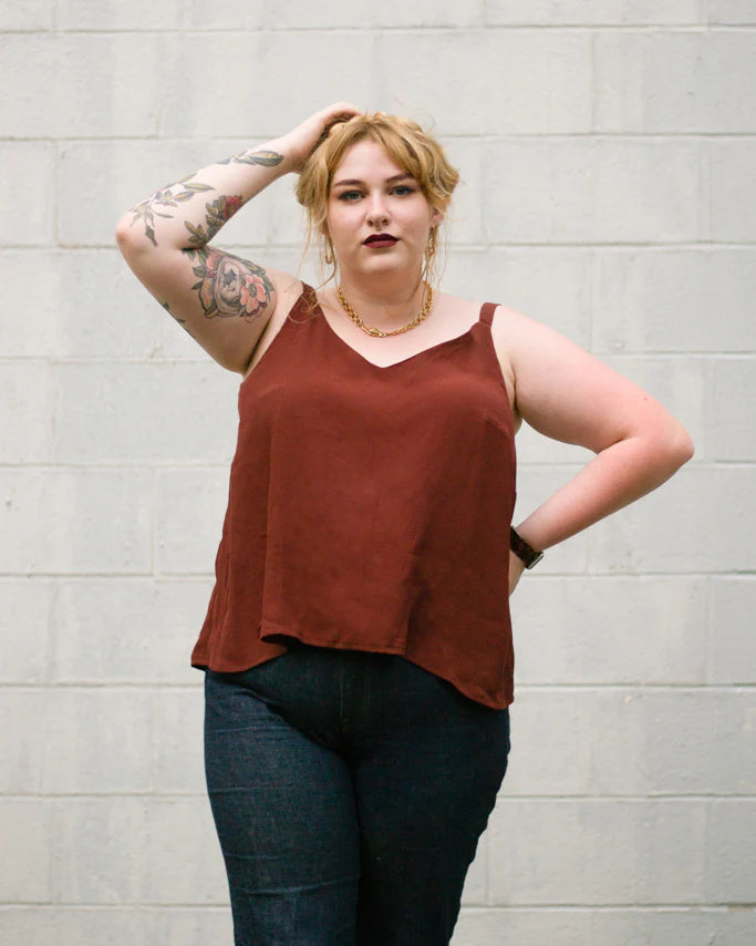 Ogden Cami Top - Sewing Pattern | True Bias | Size 14-30