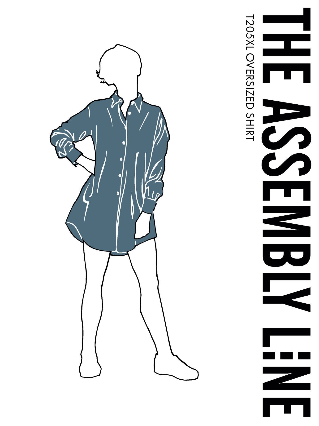 Oversized Shirt - The Assembly Line - MaaiDesign