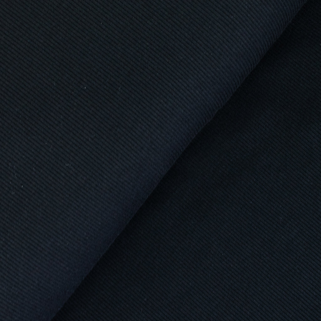 Ribbed Cotton Jersey - Black