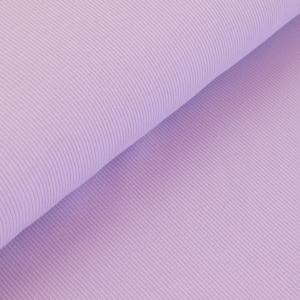 Ribbed Cotton Jersey - Lilac