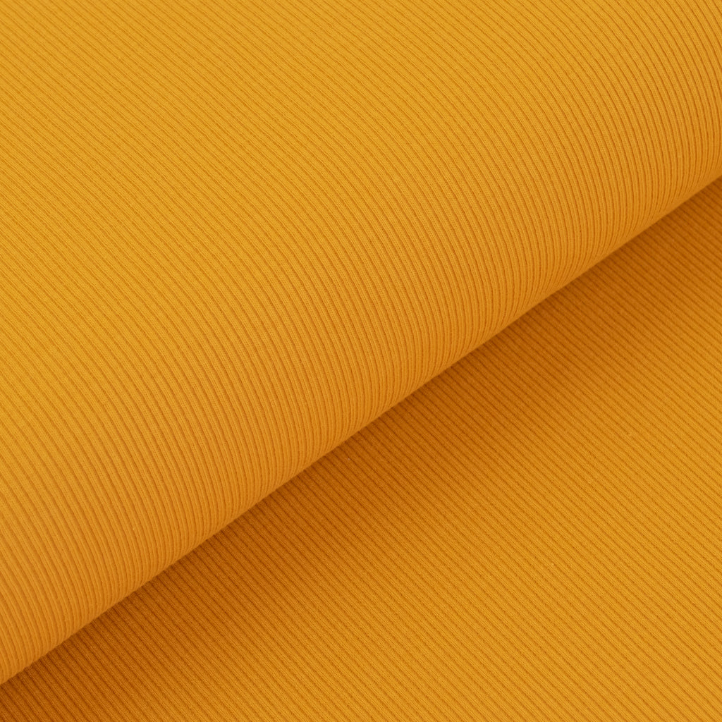 Ribbed Cotton Jersey - Mustard