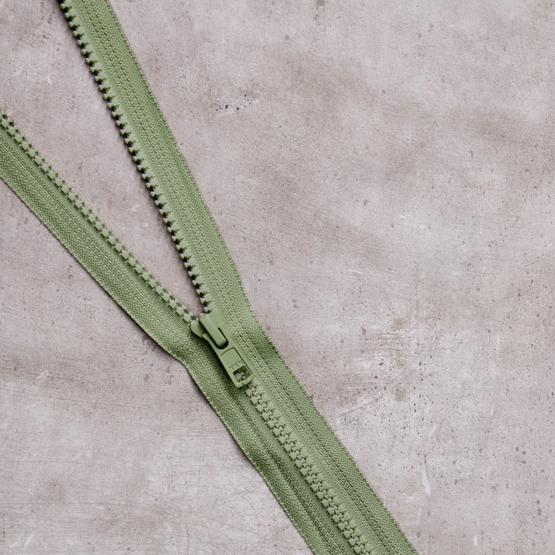 Mind The Maker - Separating Zip 65cm - Olive